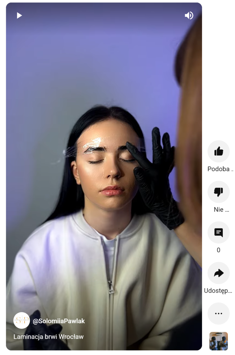 Odkryj Magię Laminacji Brwi – Nowy Film na Kanale YouTube!